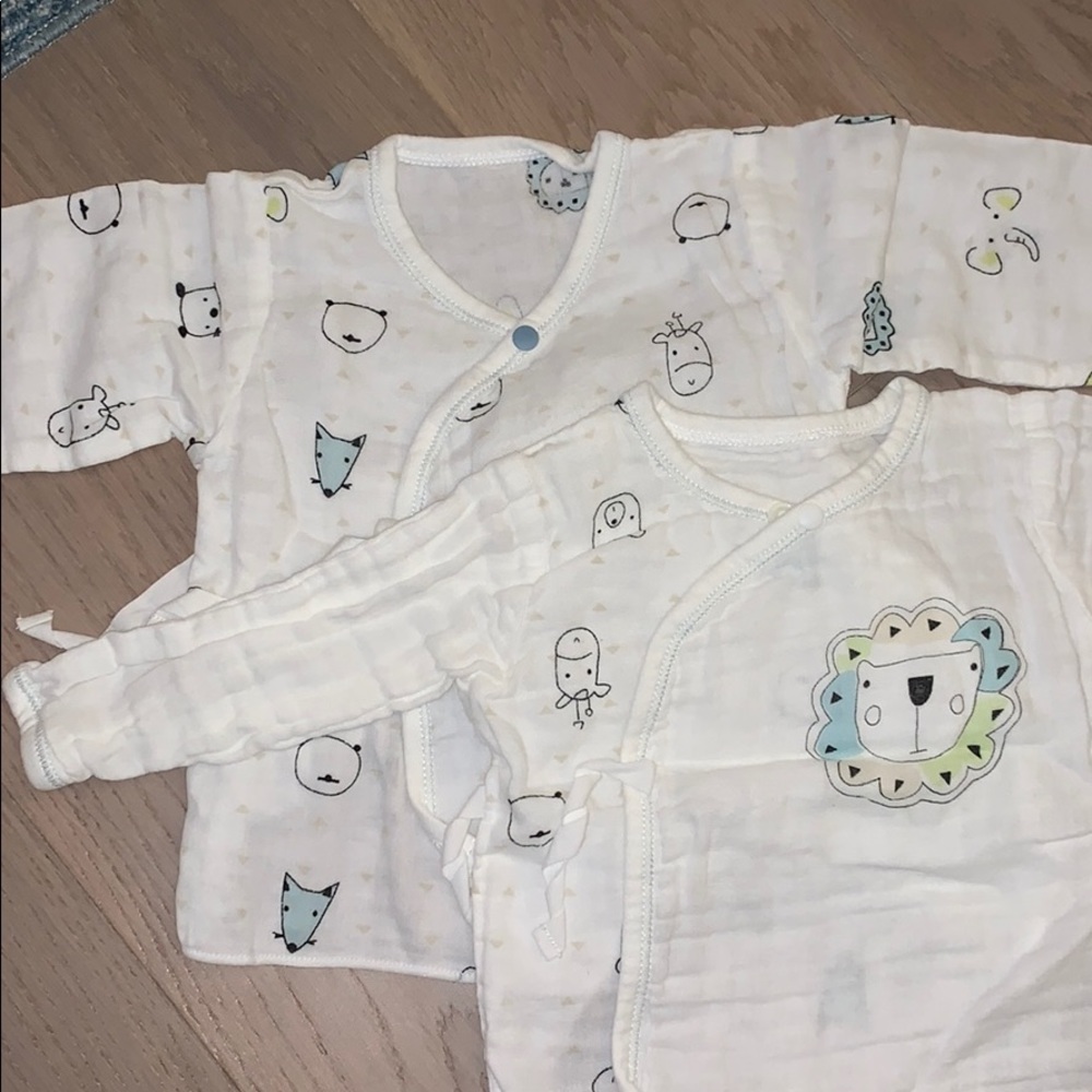 Baby kimono top